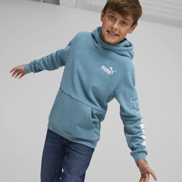 Толстовки для мальчиков для мальчиков Puma Power Winterized Hoodie B Bold Синий photo 3 Толстовки для мальчиков для мальчиков Puma Power Winterized Hoodie B Bold Синий photo 3
