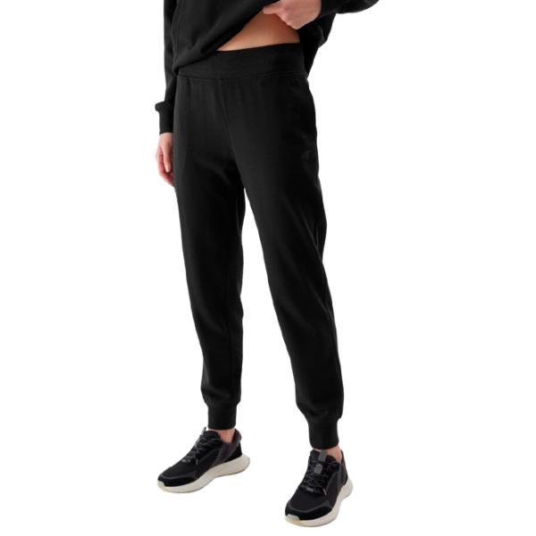 Pantaloni sportivi pentru femei 4F Jogger M/ Black photo 2