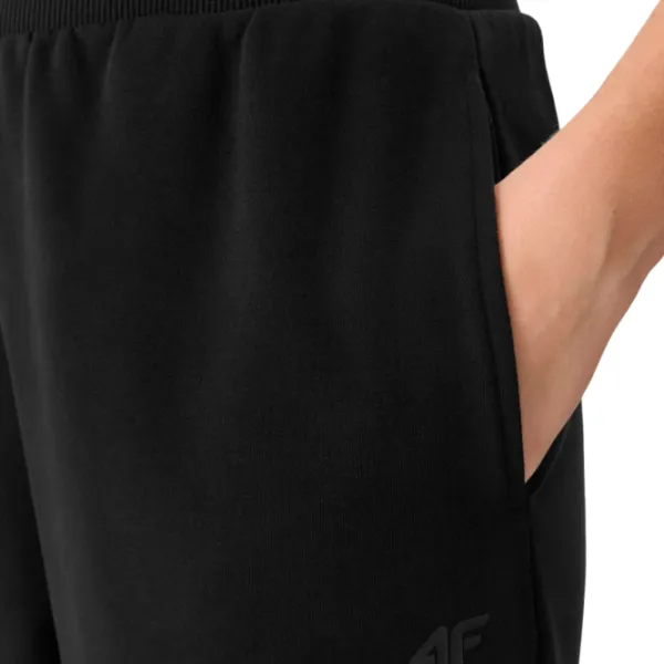 Pantaloni sportivi pentru femei 4F Jogger M/ Black photo 5