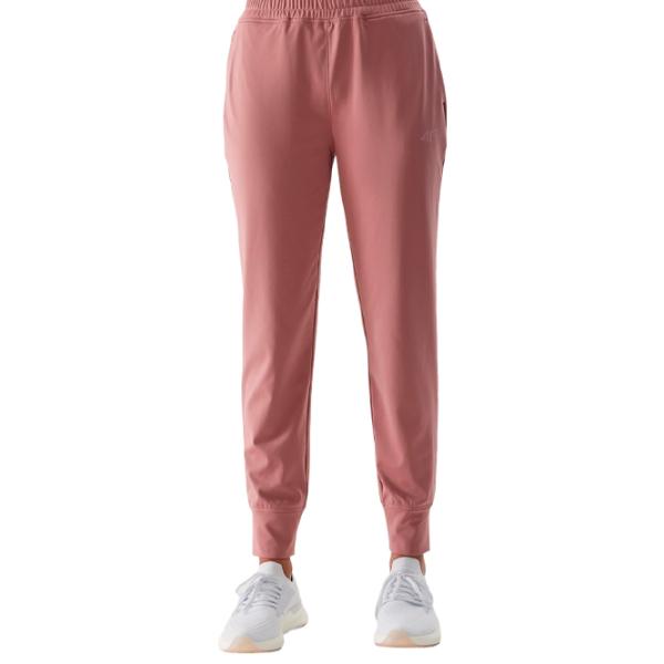 Pantaloni sportivi pentru femei 4F 4FWSS24TFTRF454-56S L/ Pink photo 2 Pantaloni sportivi pentru femei 4F 4FWSS24TFTRF454-56S L/ Pink photo 2