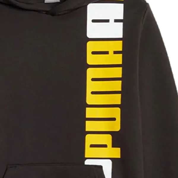 Толстовка для мальчиков Puma Ess+ Logo Lab Hoodie Fl B Black Yellow photo 2 Толстовка для мальчиков Puma Ess+ Logo Lab Hoodie Fl B Black Yellow photo 2