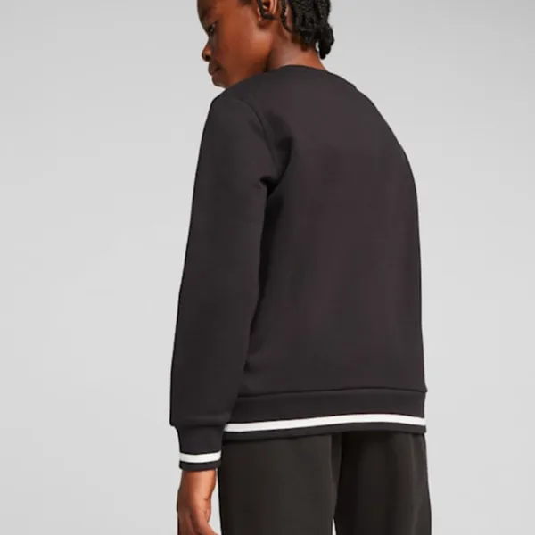 Толстовка для мальчиков Puma Puma Squad Crew Fl B Черный photo 3 Толстовка для мальчиков Puma Puma Squad Crew Fl B Черный photo 3