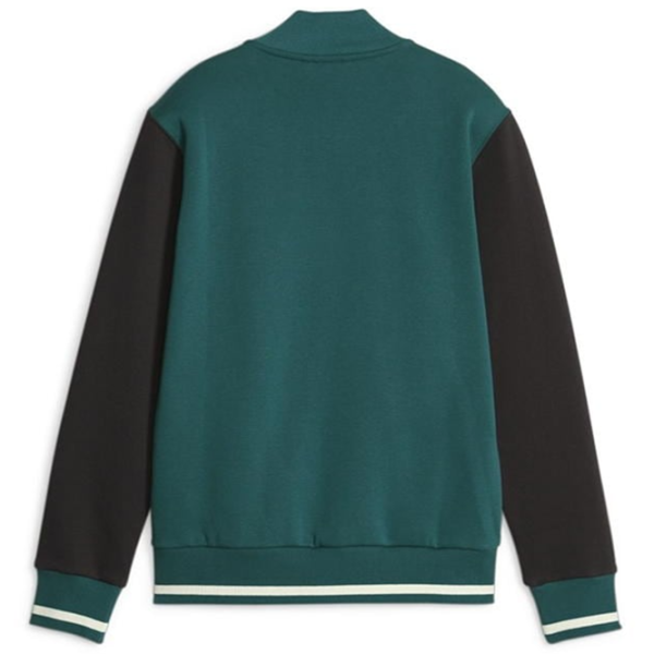 Hanorac pentru băieți Puma Squad Bomber Jacket B Malachite Green photo 2