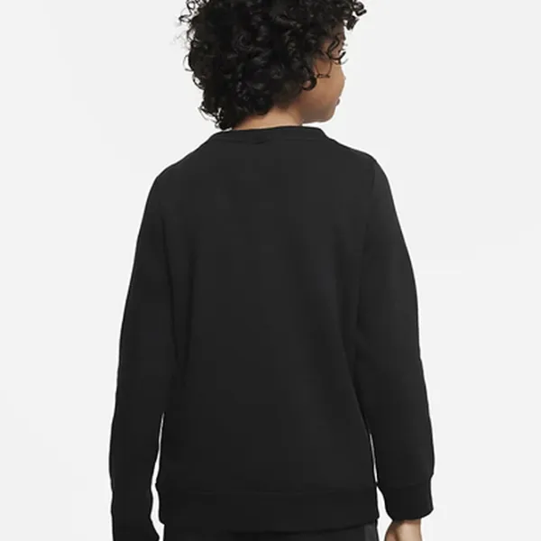 Толстовка для мальчиков Nike B Nsw Hybrid Flc Crew Bb XL/ Черный photo 2 Толстовка для мальчиков Nike B Nsw Hybrid Flc Crew Bb XL/ Черный photo 2
