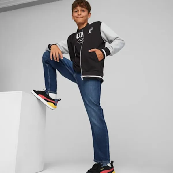 Толстовка для мальчиков Puma Squad Bomber Jacket B Черный photo 3