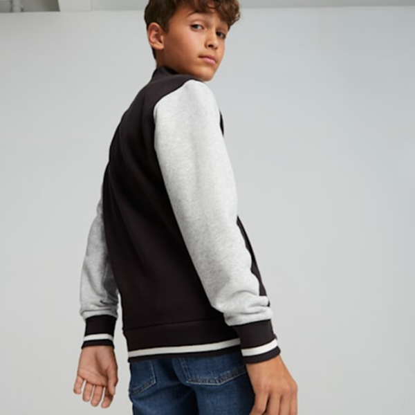 Толстовка для мальчиков Puma Squad Bomber Jacket B Черный photo 4