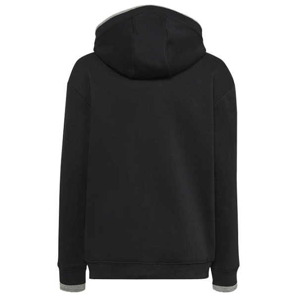 Hanorac pentru băieți Adidas U Fleece Hd black Black photo 2 Hanorac pentru băieți Adidas U Fleece Hd black Black photo 2