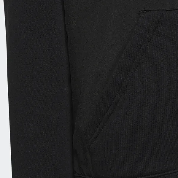 Hanorac pentru băieți Adidas U Fleece Hd black Black photo 4 Hanorac pentru băieți Adidas U Fleece Hd black Black photo 4