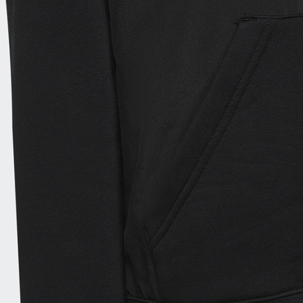 Hanorac pentru băieți Adidas U Fleece Hd black Black photo 4 Hanorac pentru băieți Adidas U Fleece Hd black Black photo 4