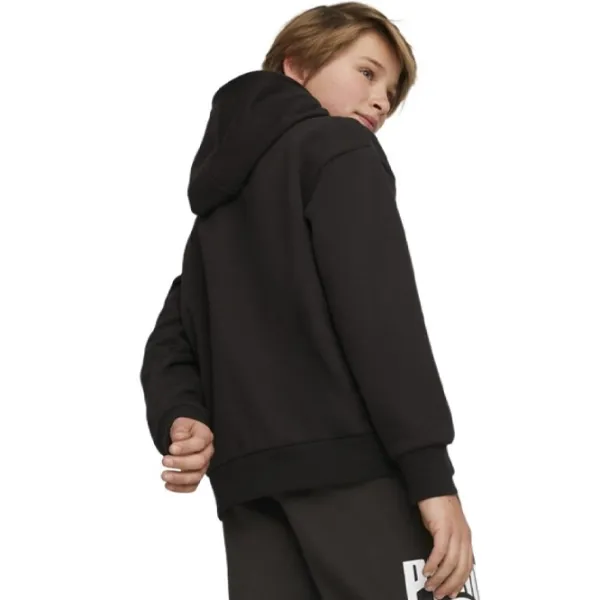 Толстовка для мальчиков Puma Basketball Hoodie B Черный photo 3