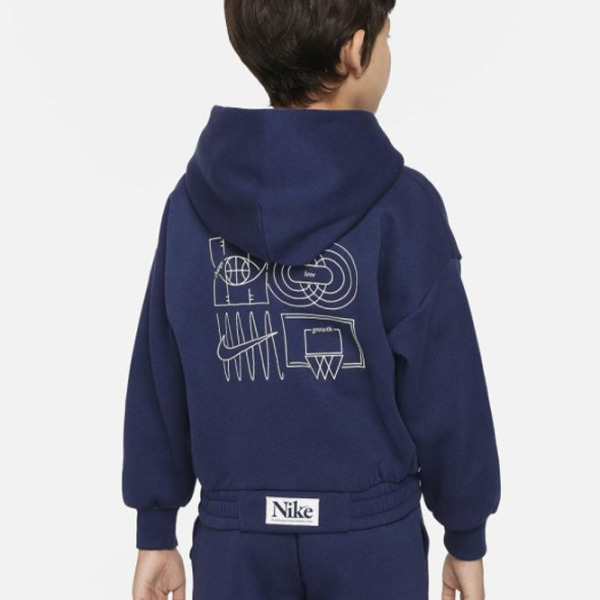 Толстовка для мальчиков Nike K Nk C.O.B. Po Hoodie M/ Темно-синий photo 3 Толстовка для мальчиков Nike K Nk C.O.B. Po Hoodie M/ Темно-синий photo 3