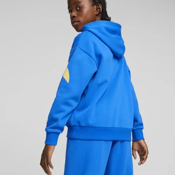 Толстовка для мальчиков Puma Basketball Swish Hoodie Fl Racing Синий photo 5 Толстовка для мальчиков Puma Basketball Swish Hoodie Fl Racing Синий photo 5