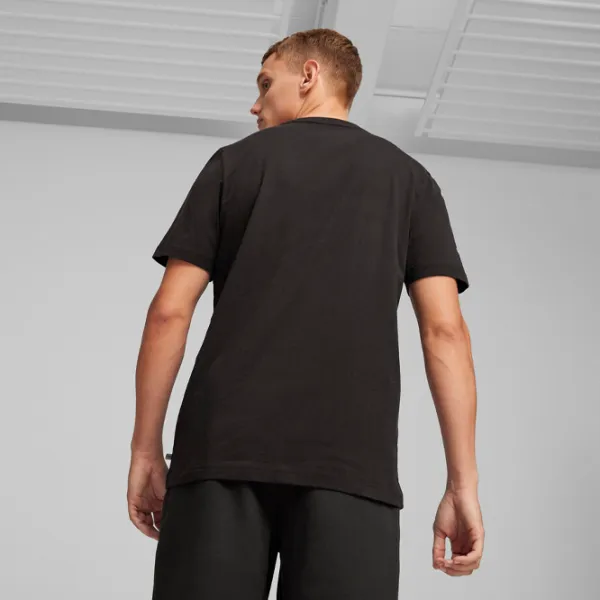 Футболка для мужчин Puma Bmw Mms (Logo) Graphic Tee 100% хлопок/ Черный photo 4