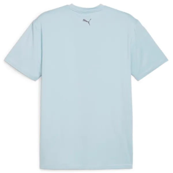 Футболка для мужчин Puma Yogini Lite Mesh Tee 94 % полиэстер, 6 % эластан/ Turquoise Surf photo 2
