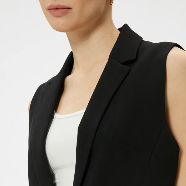 Vestă pentru femei Koton 4SAK20061UW Black photo 3