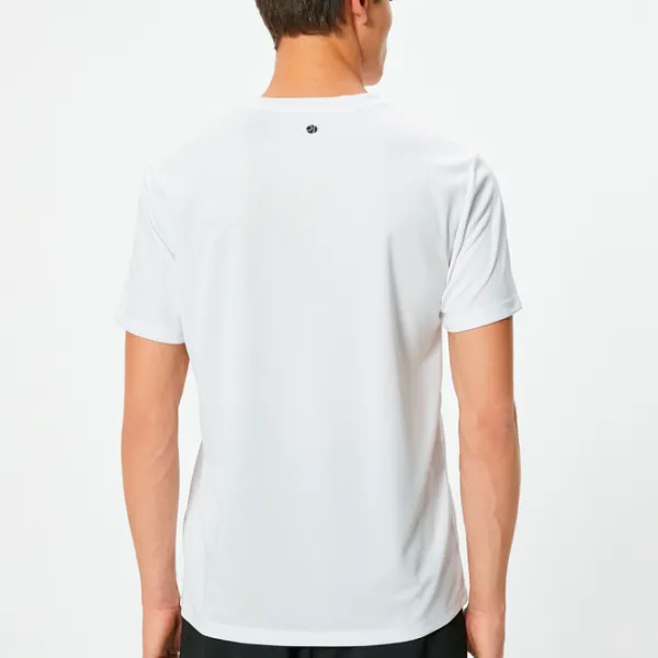 Tricou pentru bărbați Koton 4SAM10002NK 100% poliester/ White photo 2