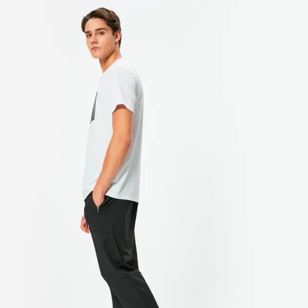 Tricou pentru bărbați Koton 4SAM10002NK 100% poliester/ White photo 3