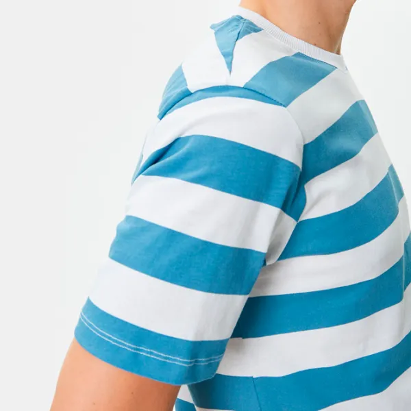 Футболка для мужчин Koton 4SAM10302HK 100% хлопок/ Blue Stripe photo 4