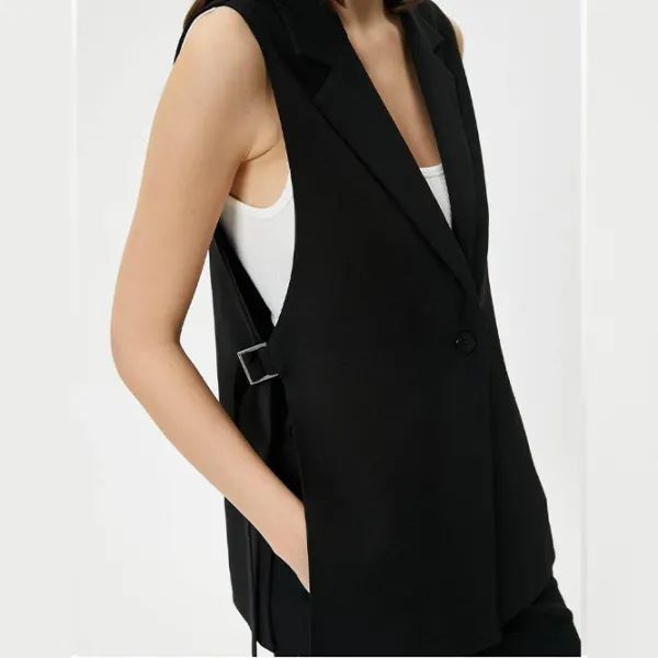 Vestă pentru femei Koton 4SAK20018UW S/ Black photo 2