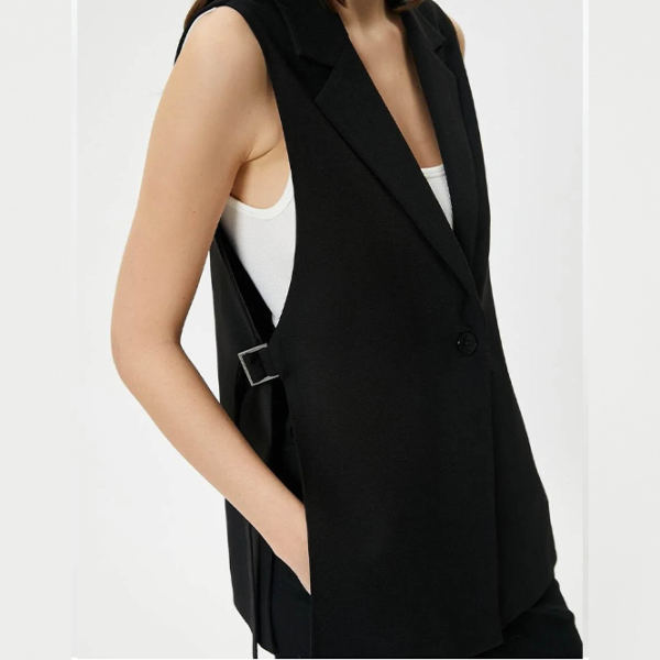 Vestă pentru femei Koton 4SAK20018UW S/ Black photo 2