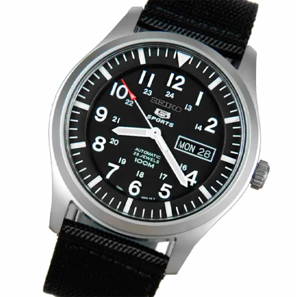 Ceas de mână pentru bărbați Seiko SNZG15K1 Mecanic/ 43 mm photo 2 Ceas de mână pentru bărbați Seiko SNZG15K1 Mecanic/ 43 mm photo 2