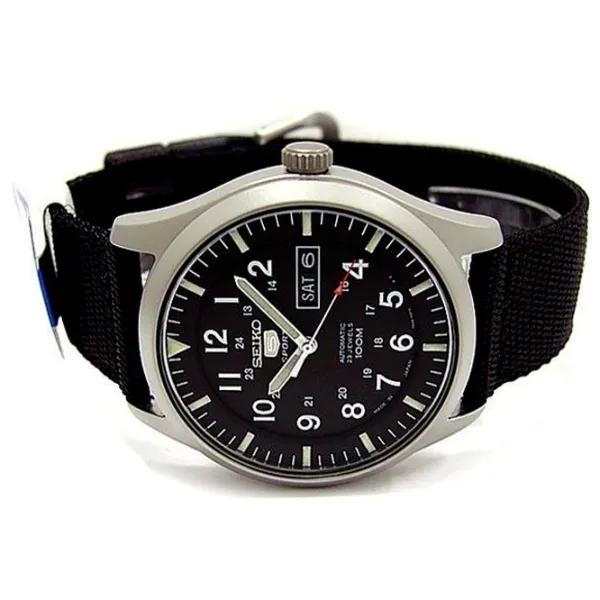 Ceas de mână pentru bărbați Seiko SNZG15K1 Mecanic/ 43 mm photo 4 Ceas de mână pentru bărbați Seiko SNZG15K1 Mecanic/ 43 mm photo 4