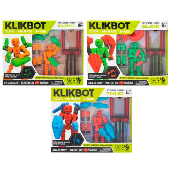 Figurine Stikbot Studio Pack 5+/ Multicolor photo 5 Figurine Stikbot Studio Pack 5+/ Multicolor photo 5