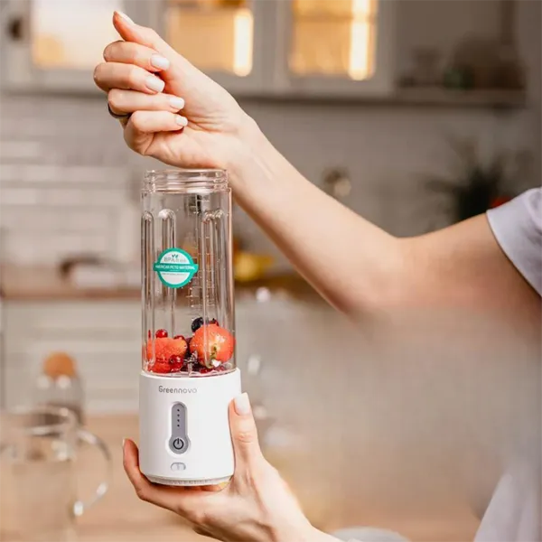 Blender portabil Greennovo 10189392 150 W / White photo 4 Blender portabil Greennovo 10189392 150 W / White photo 4