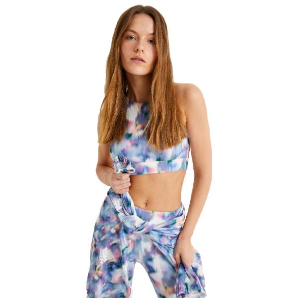 Топ для женщин Koton 4SAK30044NK Пурпурный photo 2