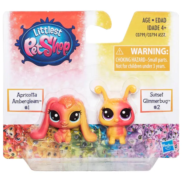 Фигурки Hasbro Littlest Pet Shop Rainbow Collection Bffs 4+/ Разноцветный photo 3