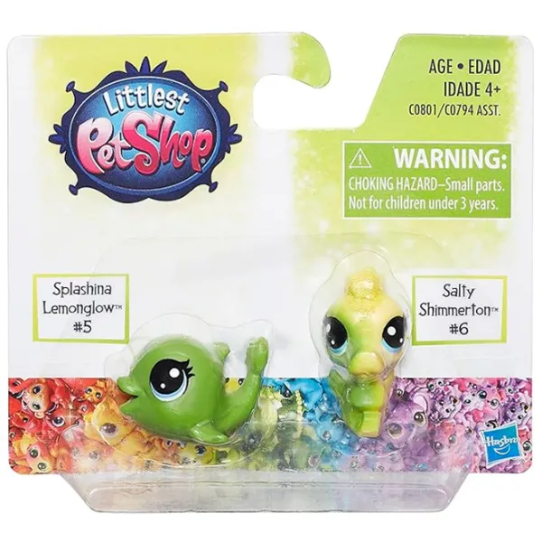 Фигурки Hasbro Littlest Pet Shop Rainbow Collection Bffs 4+/ Разноцветный photo 5