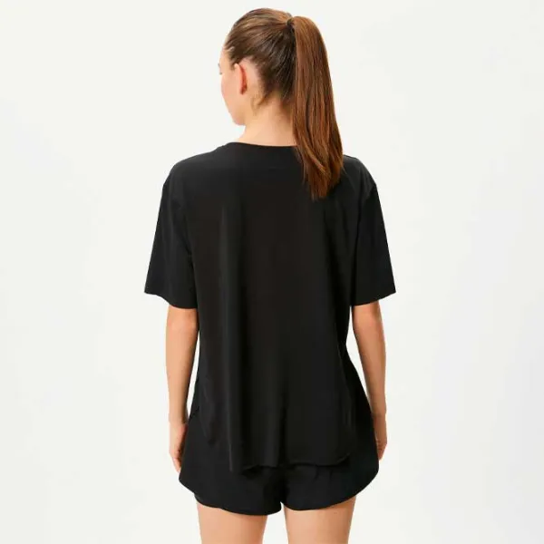 Tricou pentru femei Koton 4SAK10036NK 85% poliester/ Black photo 3