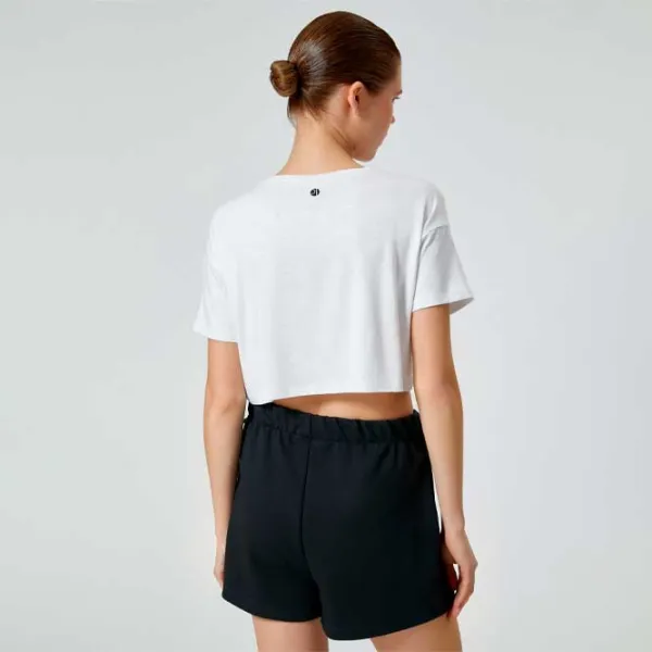 Tricou pentru femei Koton 4SAK10071NK 96% Viscoza/ White photo 3