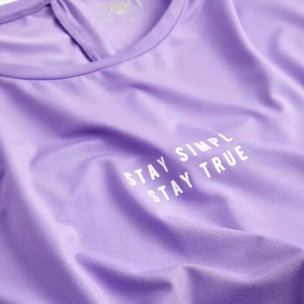 Tricou pentru femei Koton 4SAK10005NK 85% poliester/ Purple photo 5