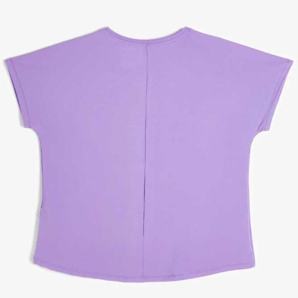 Tricou pentru femei Koton 4SAK10005NK 85% poliester/ Purple photo 2