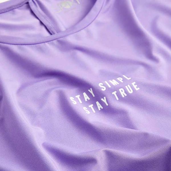 Tricou pentru femei Koton 4SAK10005NK 85% poliester/ Purple photo 5