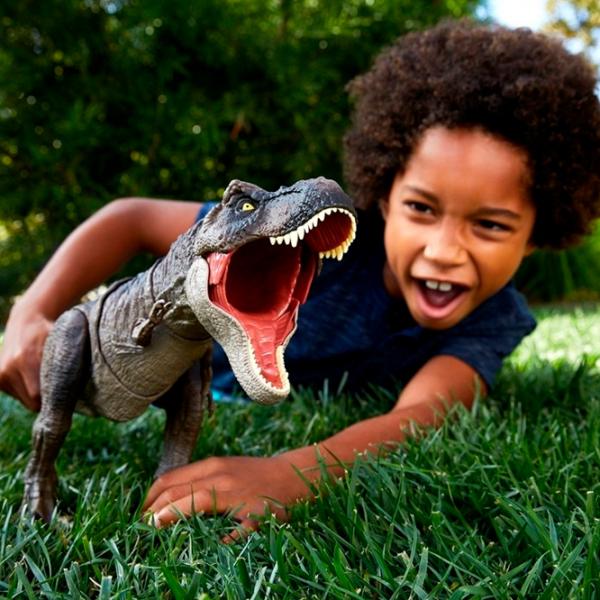 Фигурка Mattel Jurassic World Тиранозавр Рекс 4+/ Коричневый photo 8 Фигурка Mattel Jurassic World Тиранозавр Рекс 4+/ Коричневый photo 8