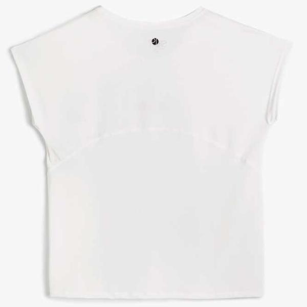 Tricou pentru femei Koton 4SAK10075NK 12% elastan/ White photo 2
