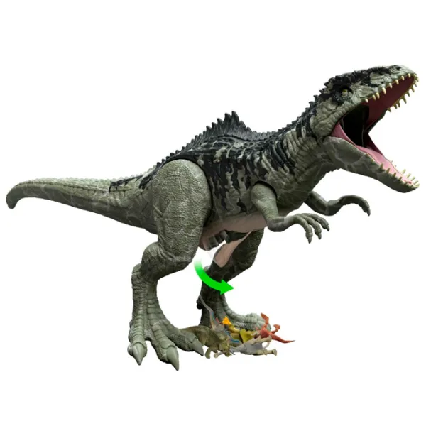 Figurină Mattel Jurassic World Super Colossal Giant 4+/ Green photo 2 Figurină Mattel Jurassic World Super Colossal Giant 4+/ Green photo 2