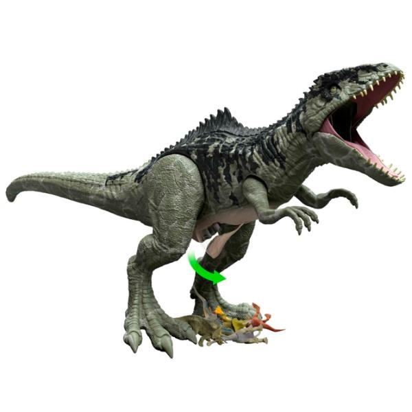 Figurină Mattel Jurassic World Super Colossal Giant 4+/ Green photo 2 Figurină Mattel Jurassic World Super Colossal Giant 4+/ Green photo 2