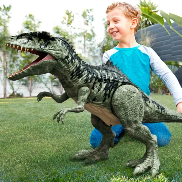 Figurină Mattel Jurassic World Super Colossal Giant 4+/ Green photo 5 Figurină Mattel Jurassic World Super Colossal Giant 4+/ Green photo 5