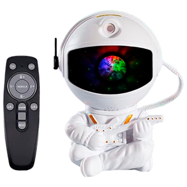 Proiector de stele Starry Sky Astronaut Guitarist HR-F2 3+/ Black White photo 2