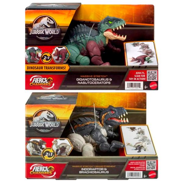 Figurină Mattel Jurassic World HPD33 6+/ Multicolor photo 5 Figurină Mattel Jurassic World HPD33 6+/ Multicolor photo 5