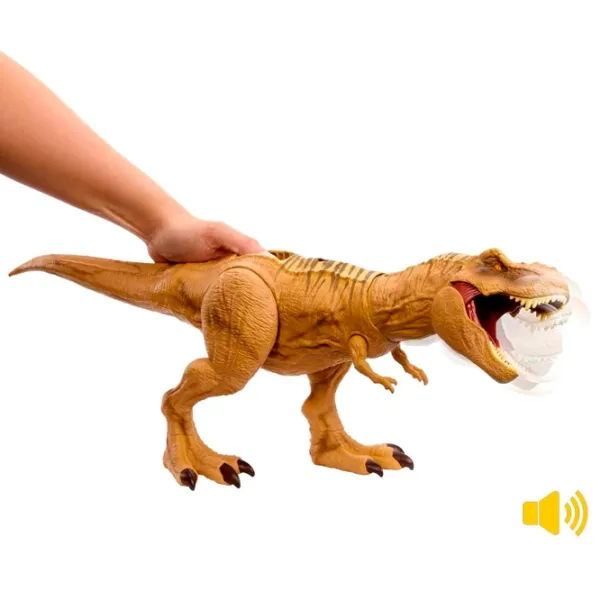 Фигурка Mattel Jurassic World T-Rex 4+/ Коричневый photo 3 Фигурка Mattel Jurassic World T-Rex 4+/ Коричневый photo 3