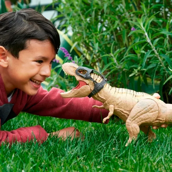 Фигурка Mattel Jurassic World T-Rex 4+/ Коричневый photo 5 Фигурка Mattel Jurassic World T-Rex 4+/ Коричневый photo 5