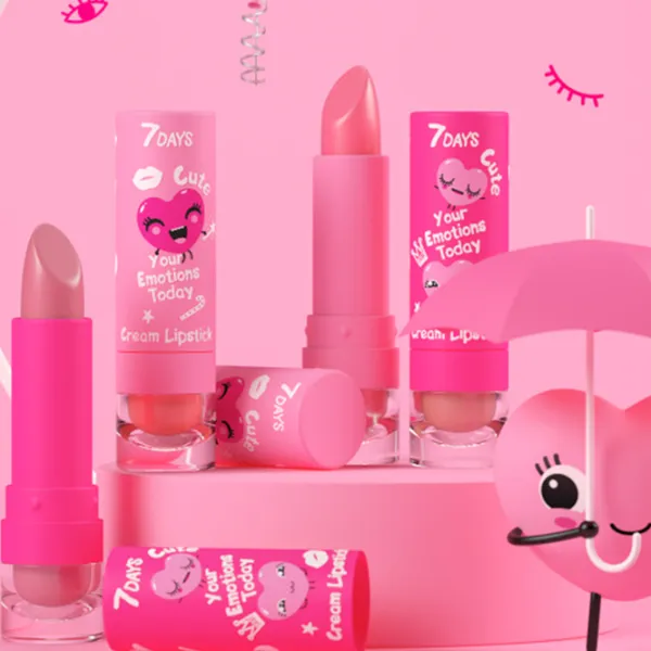 Губная помада 7DAYS C.3.2.2 Stick/ Pink photo 3