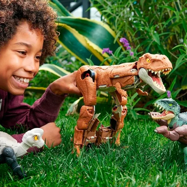 Figurină Mattel Jurassic World Tyranosaurus Rex 8+/ Brown photo 6 Figurină Mattel Jurassic World Tyranosaurus Rex 8+/ Brown photo 6