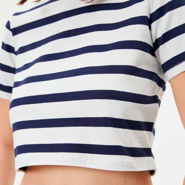 Tricou pentru femei Koton 4SAK50013EK 4 % Elastan/ Navy photo 5