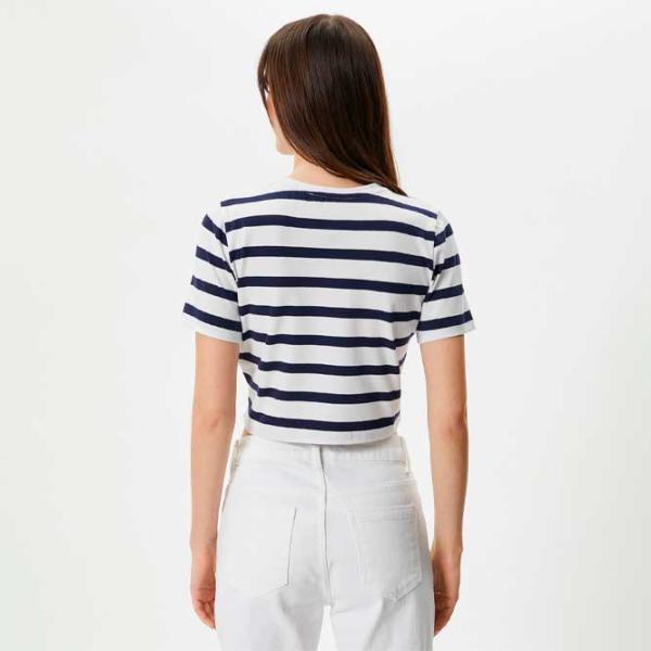 Tricou pentru femei Koton 4SAK50013EK 4 % Elastan/ Navy photo 4