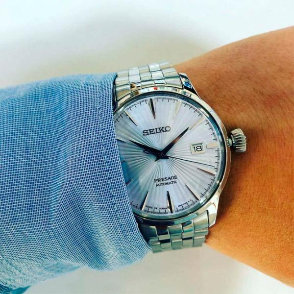 Ceas de mână pentru bărbați Seiko SRPE19J1 Mecanic/ 40 mm photo 6 Ceas de mână pentru bărbați Seiko SRPE19J1 Mecanic/ 40 mm photo 6